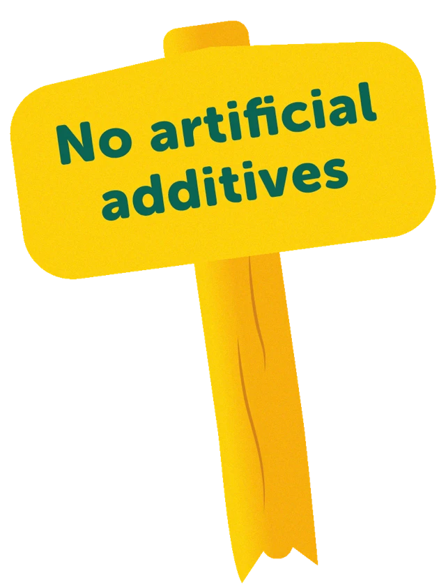 No artificial additives