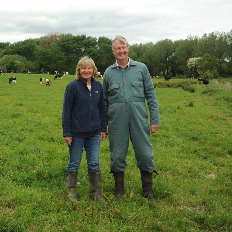 Farming couple